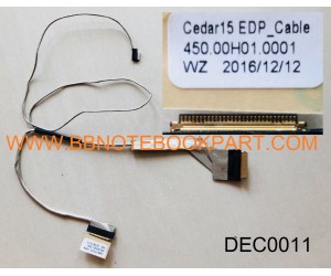 DELL LCD Cable สายแพรจอ  Inspiron 3542 3541 Inspiron 15 3000    (Version 1)  30 pin  450.00H01.0001